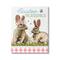 Stupell Industries Easter Blessings Gingham Spring Bunnies Canvas Wall Art